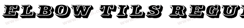 Elbow tils Regular字体转换